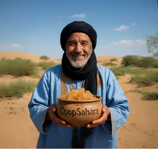 العلك الصحراوي: هدية الطبيعة من قلب الصحراء